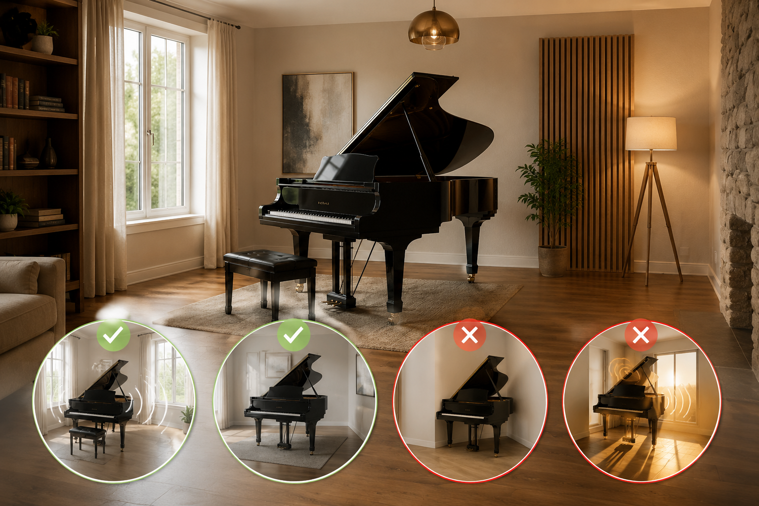 Best Room Placement for Your Piano: Acoustics, Space, and Common Mistakes
